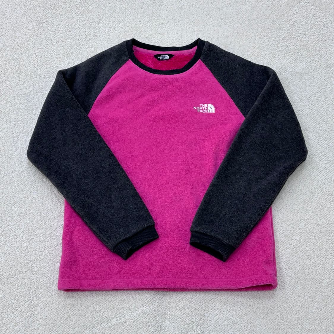 140 노스페이스 키즈 기모 맨투맨 0305E 상품이미지1