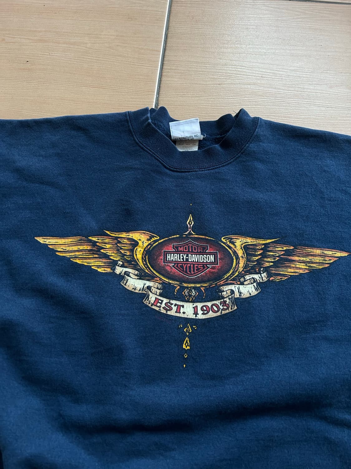 빈티지 할리데이비슨 스웻셔츠 XXL 상품이미지4