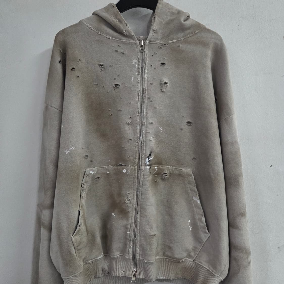 빈티지 다잉 후드집업 상품이미지7