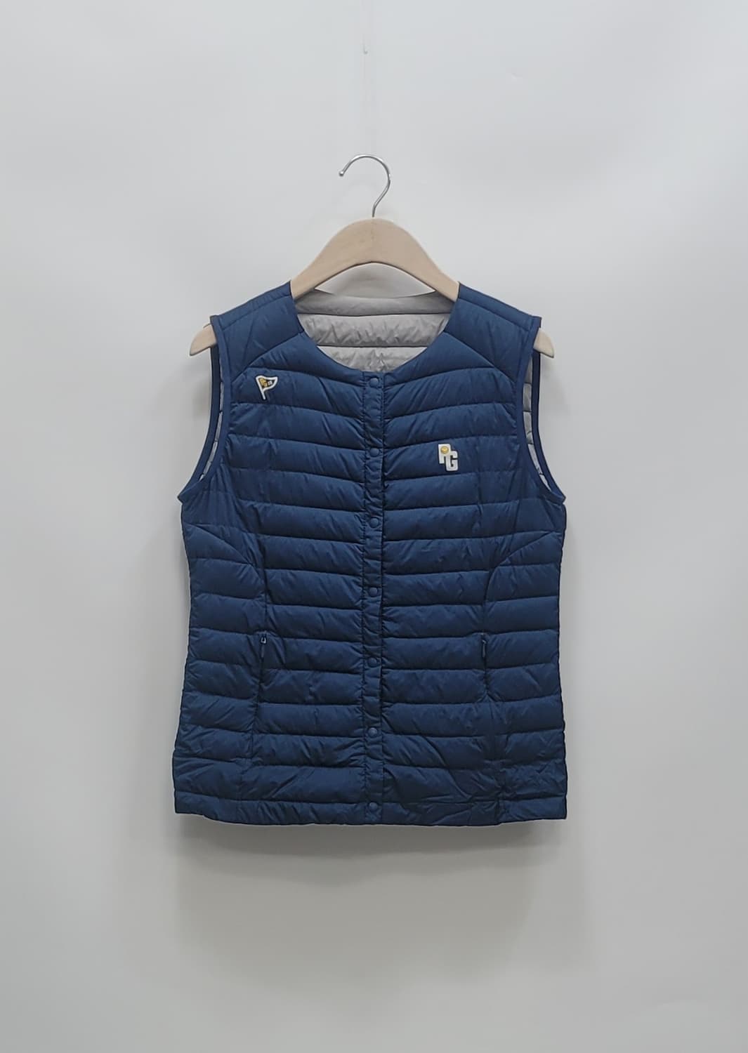 PEARLYGATES 파리게이츠 퀼팅 경량 구스 다운 베스트 / 여 0  상품이미지1