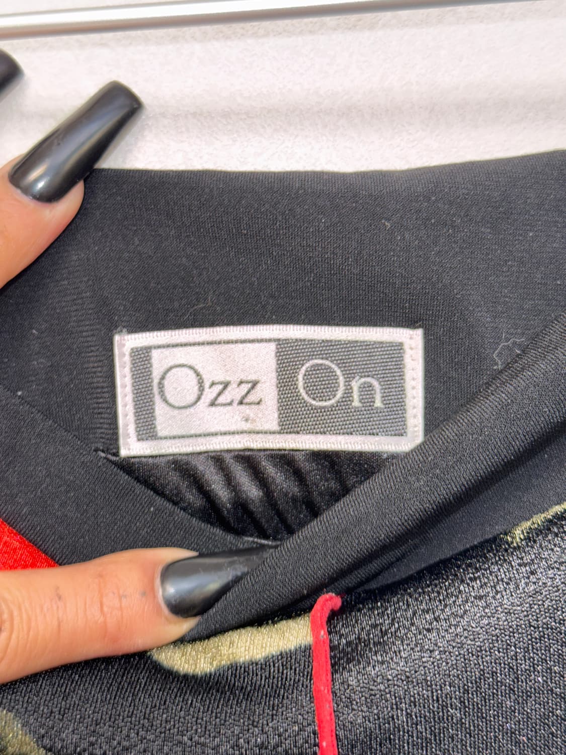 Ozz On black red oriental flower skirt 상품이미지4