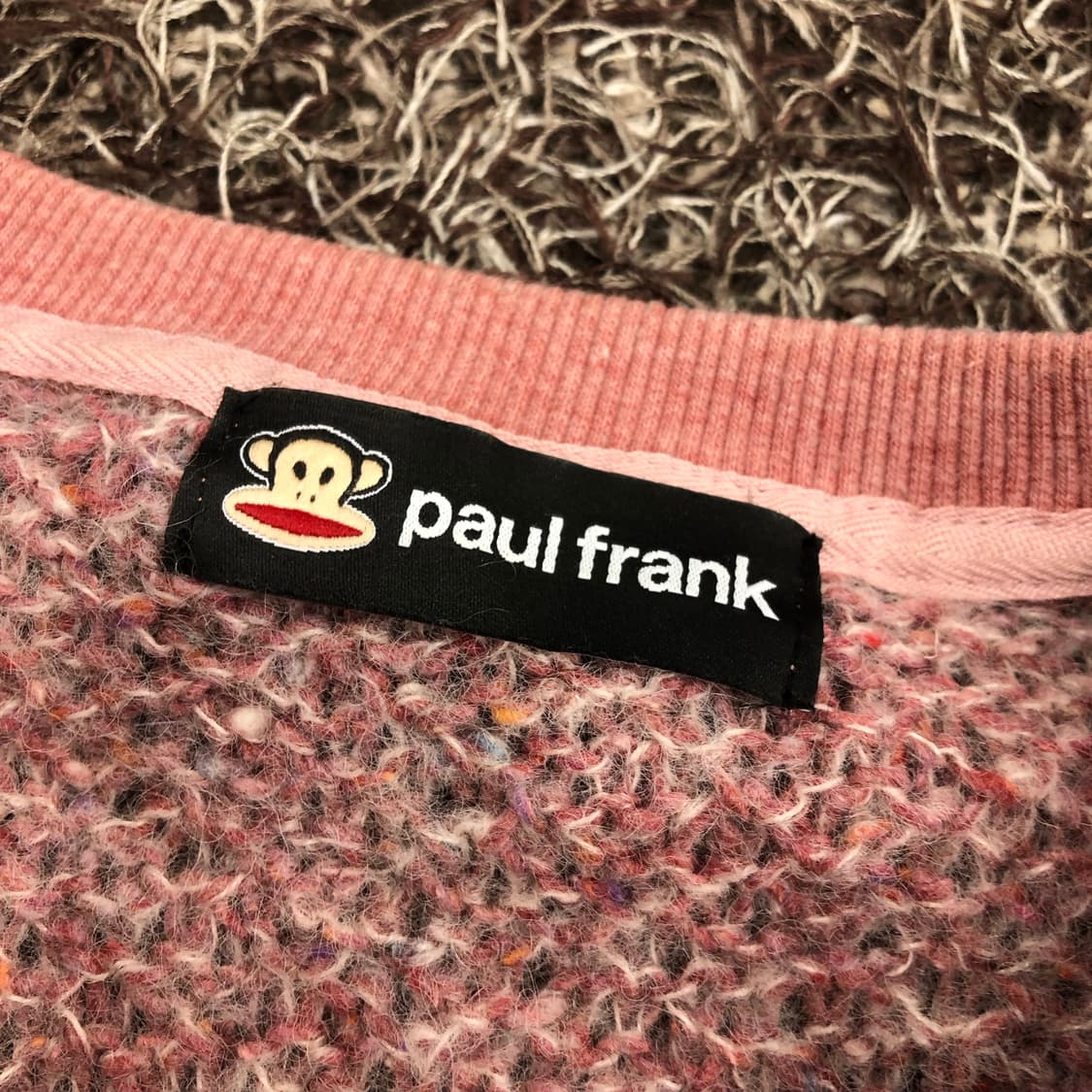 폴프랭크 울 스쿨버스 핑크 니트 상품이미지4