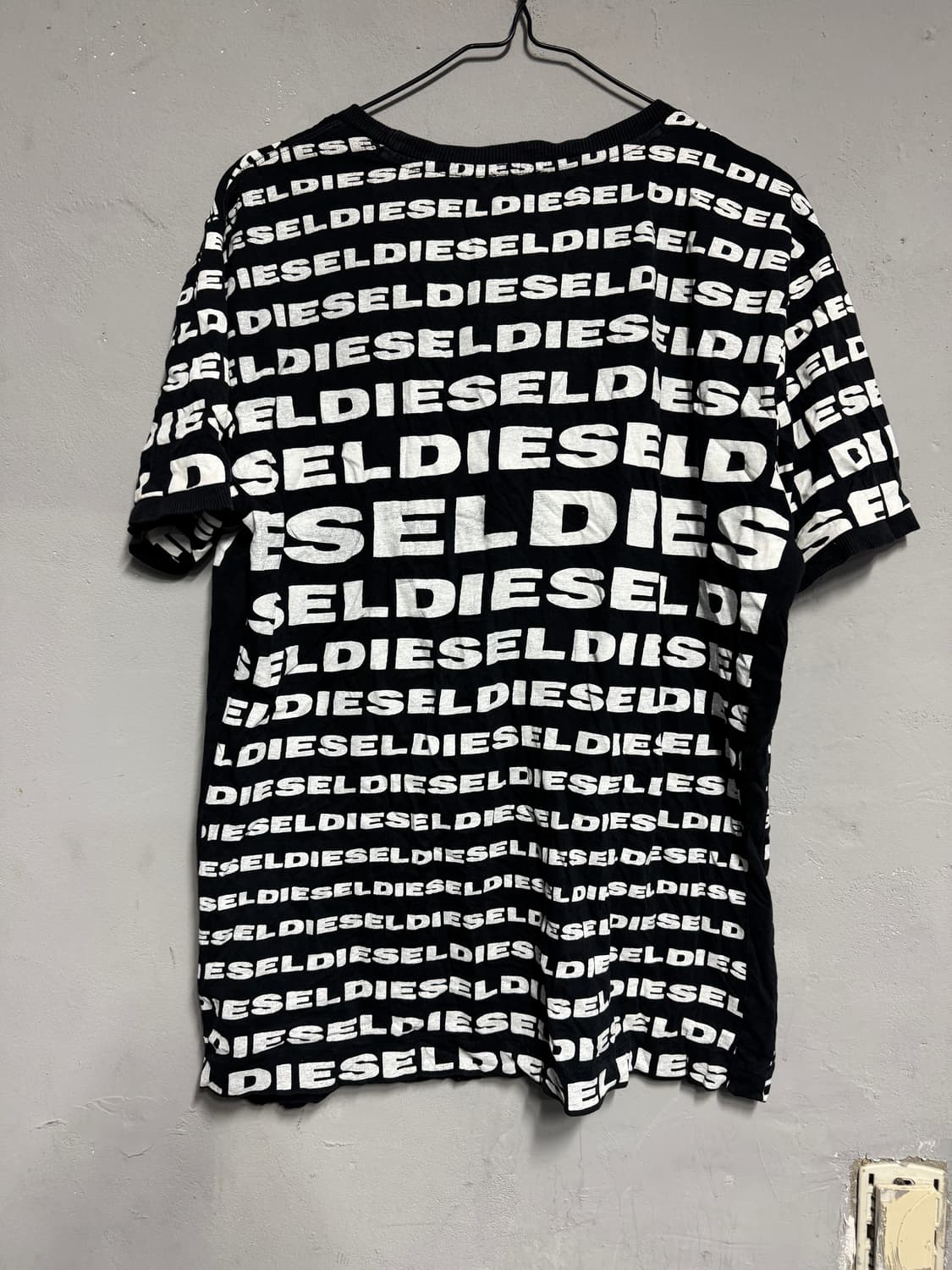 디젤 레터링 반팔티 M 상품이미지2
