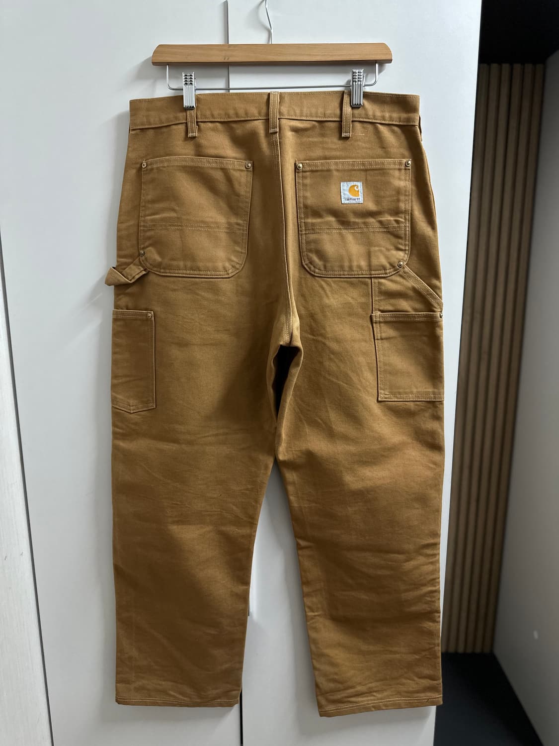 칼하트 더블니 B01 BRN 워크팬츠 33x34 상품이미지2