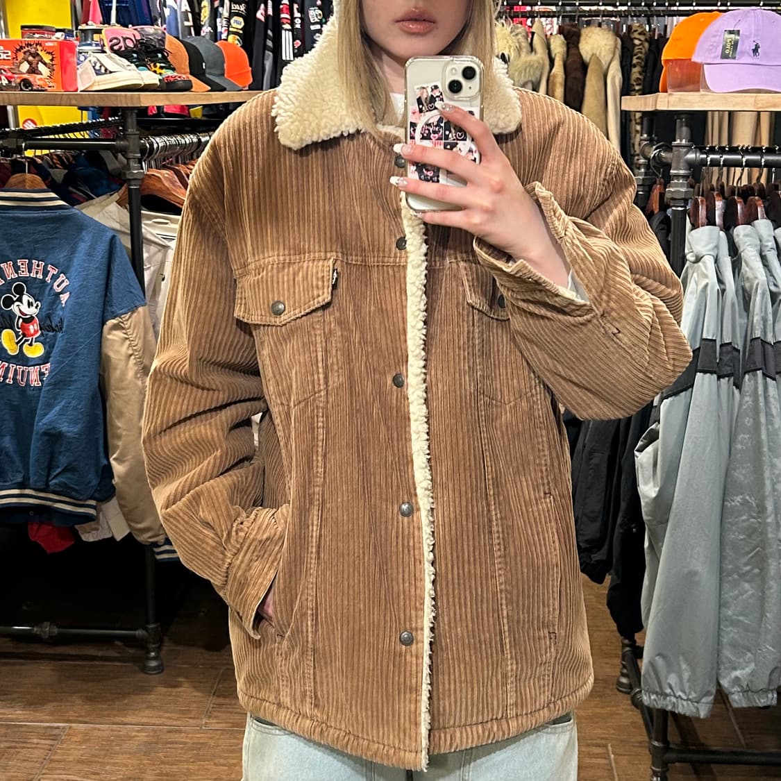 [HI] 리바이스 골덴 자켓 브라운 상품이미지2