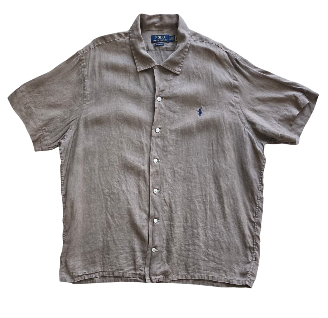 폴로 랄프로렌 린넨 캠프 셔츠 상품이미지1