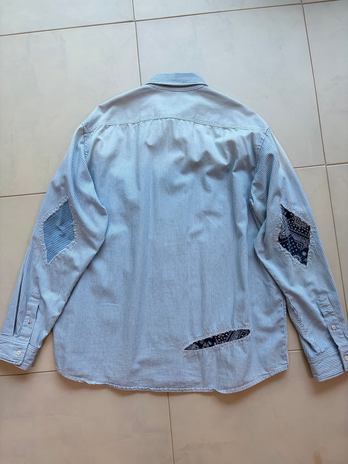 피어스 히코리 반다나 옥스포드 셔츠 M(105) 상품이미지6