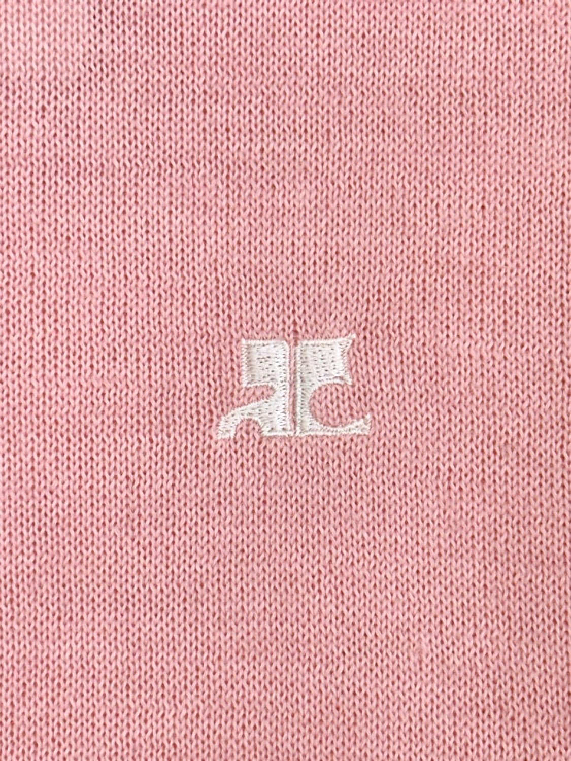 [새상품] courreges / 꾸레쥬 핑크 니트  상품이미지5