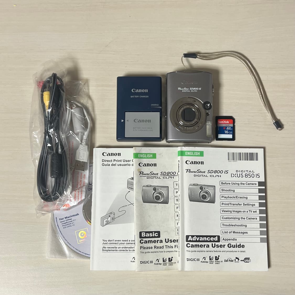*한글/풀구성* Canon ixus 850/ixy900디카 빈티지디카 상품이미지6