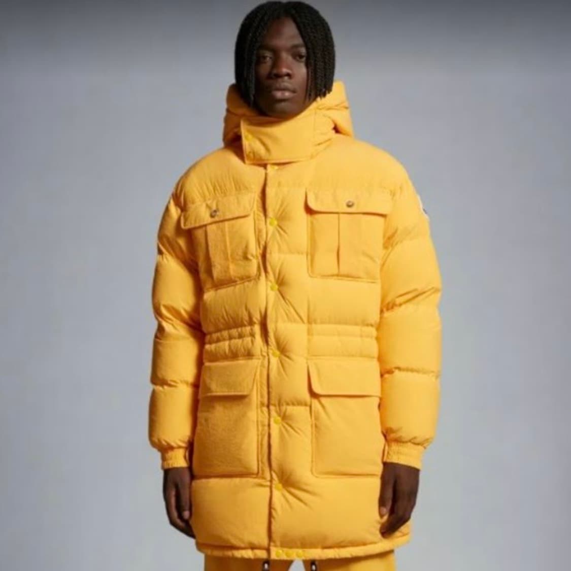 [S+급/오버핏2] 23FW 몽클레어 X 팜엔젤스 펜타플레이크 롱 패딩 상품이미지9