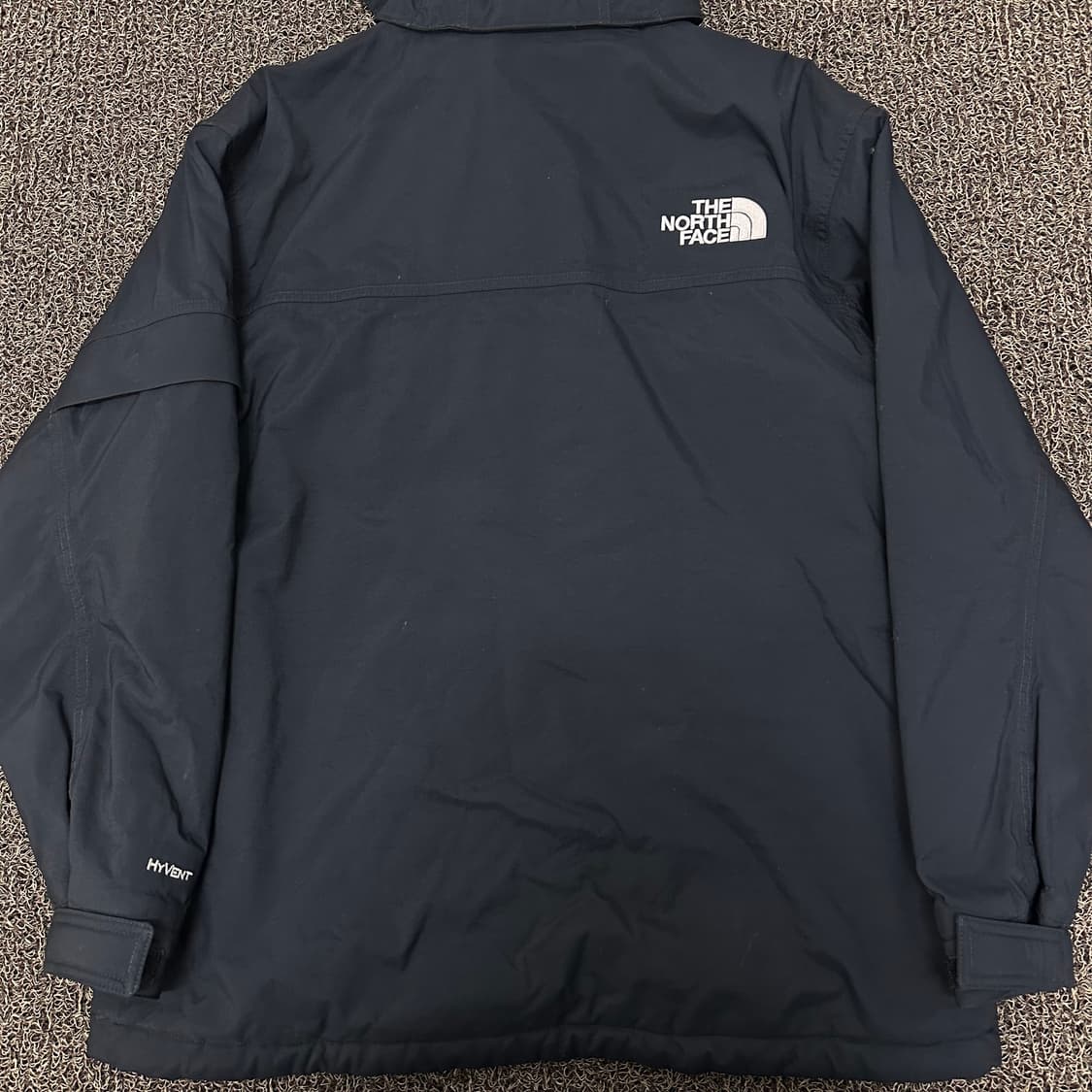 노스페이스 투포켓 두꺼운 바람막이 자켓 블랙 95(M) 상품이미지6