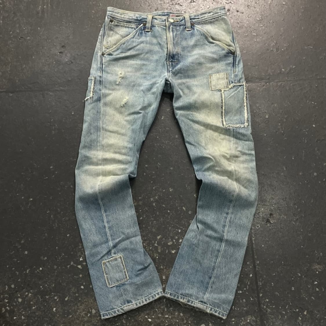 32 리바이스 엔지니어드 패치워크 청바지 상품이미지1