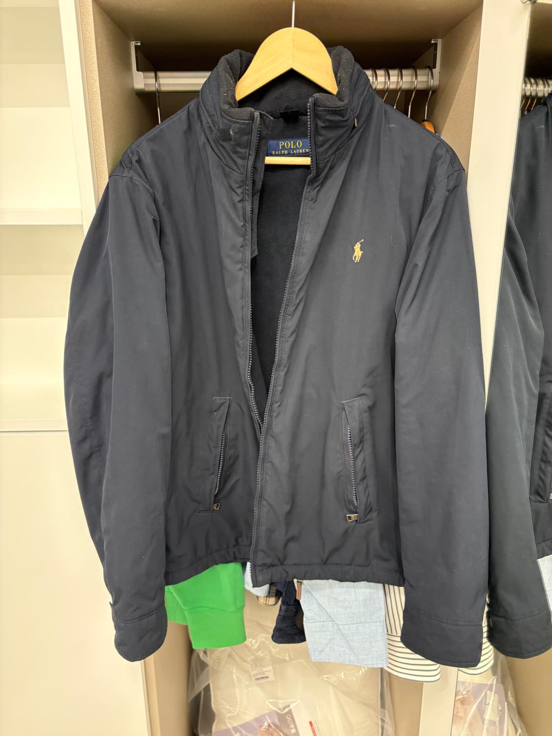 폴로 랄프로렌 남성 네이비 자켓 M 상품이미지1