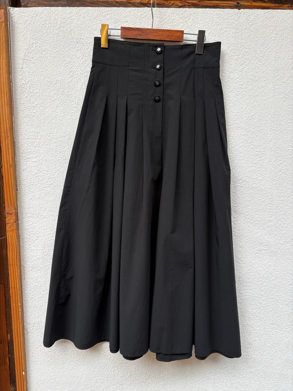 오브제 블랙스커트 상품이미지1