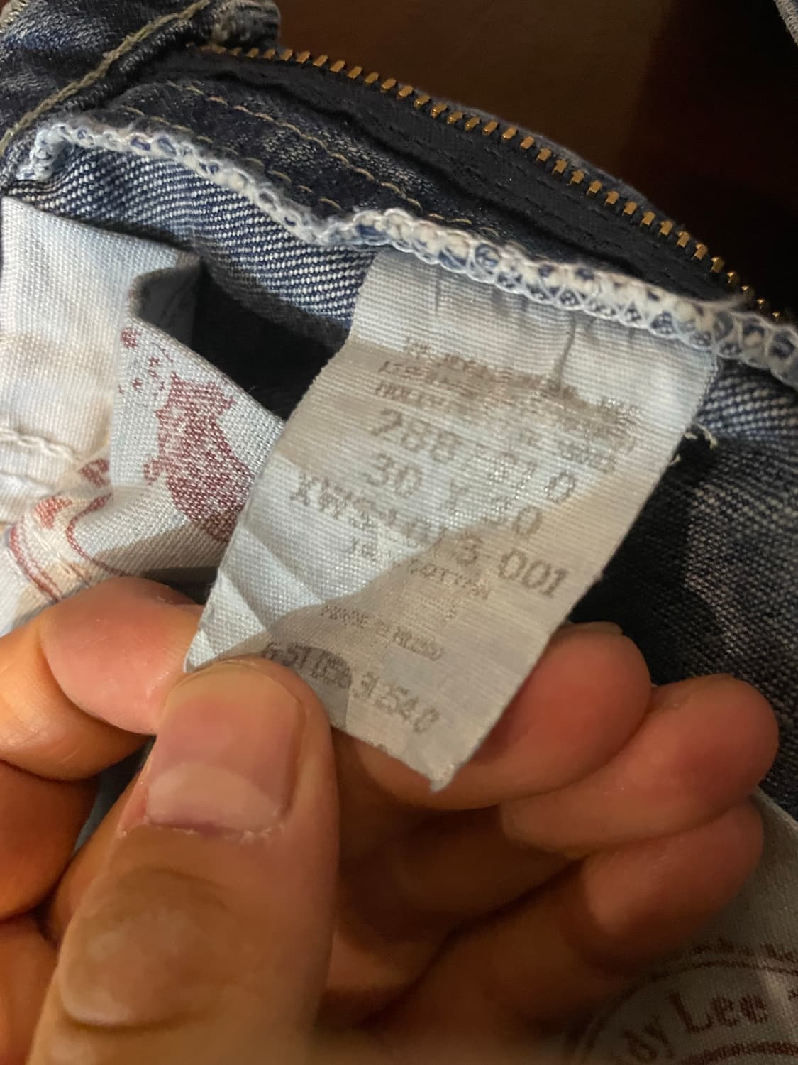 90~00s 빈티지 Lee Dungarees 카펜터 데님 30x30 상품이미지9