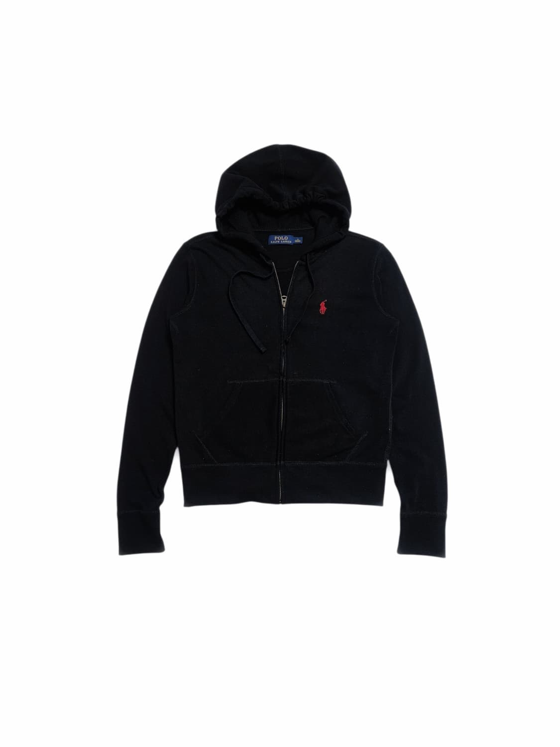 폴로 랄프로렌 여성 후드집업 블랙 상품이미지1