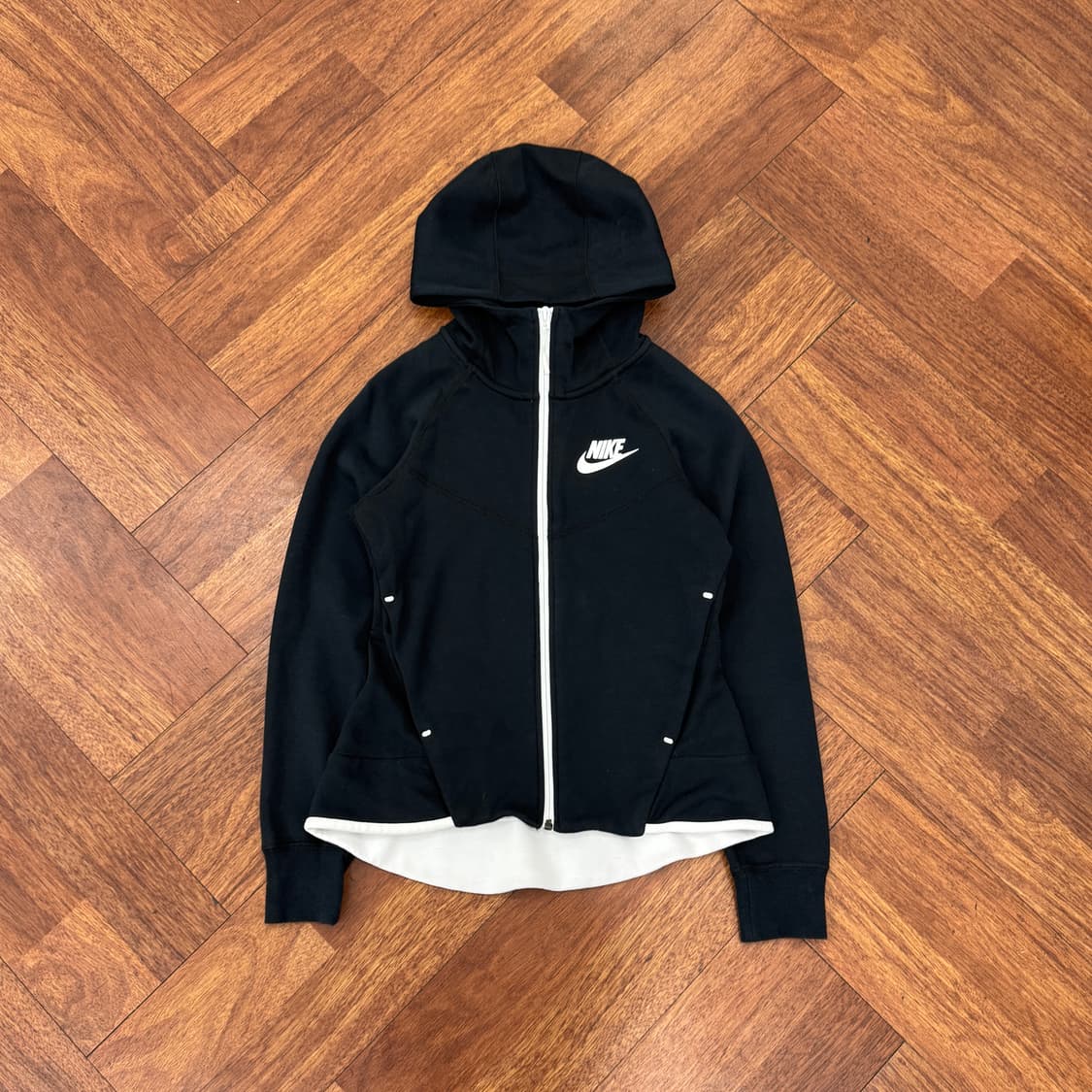 여성용 S 나이키 테크 후드 집업 상품이미지1