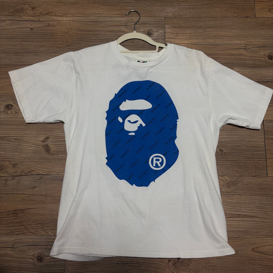 Bape White T-shirt 상품이미지2
