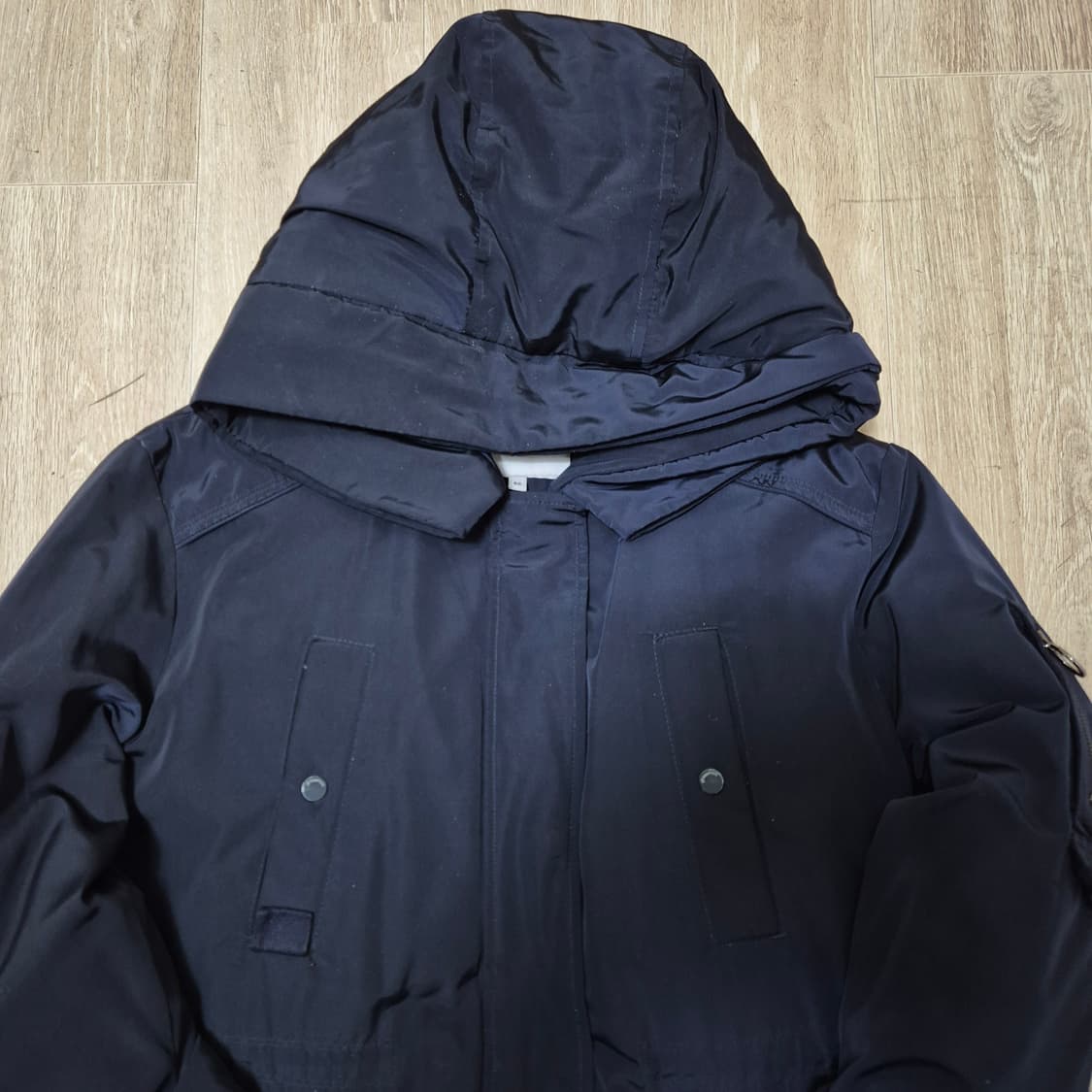 나인식스 뉴욕 여성 덕다운 후드 롱패딩 점퍼 상품이미지2