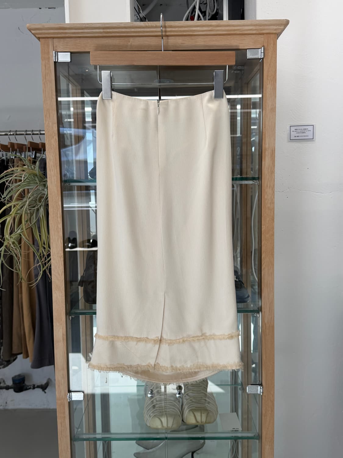 90s frill silk skirts 상품이미지9