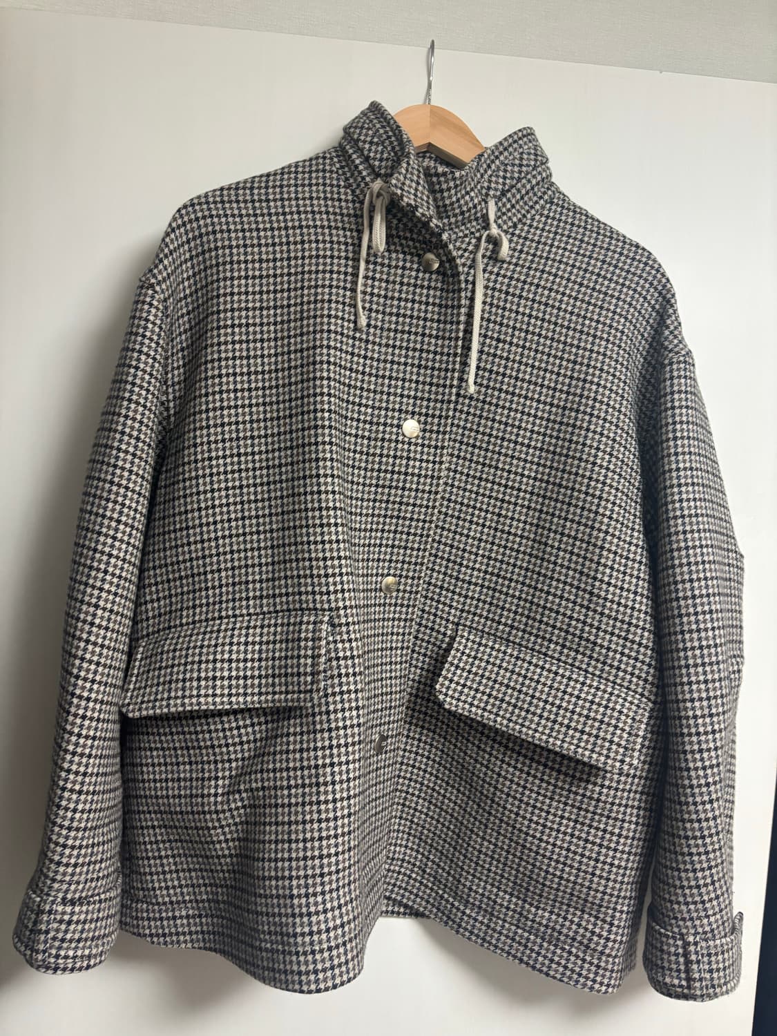 스튜디오톰보이 체크 코트 상품이미지1