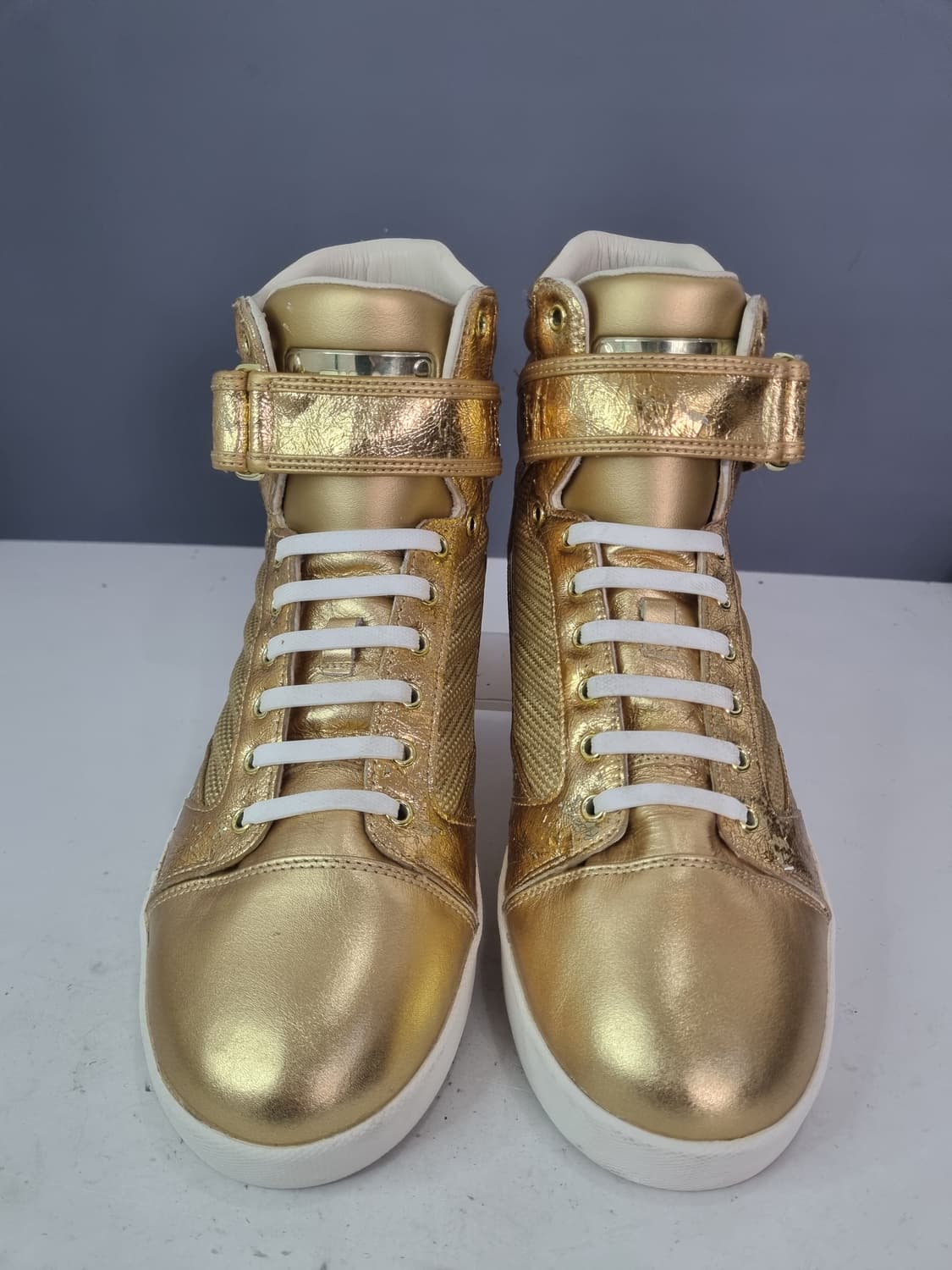 270 휠라 빅뱅 골드 하이탑 상품이미지3