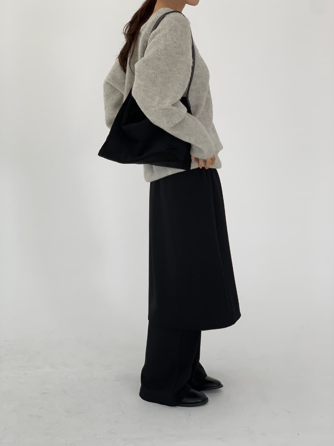 레이어드 랩 팬츠 상품이미지1