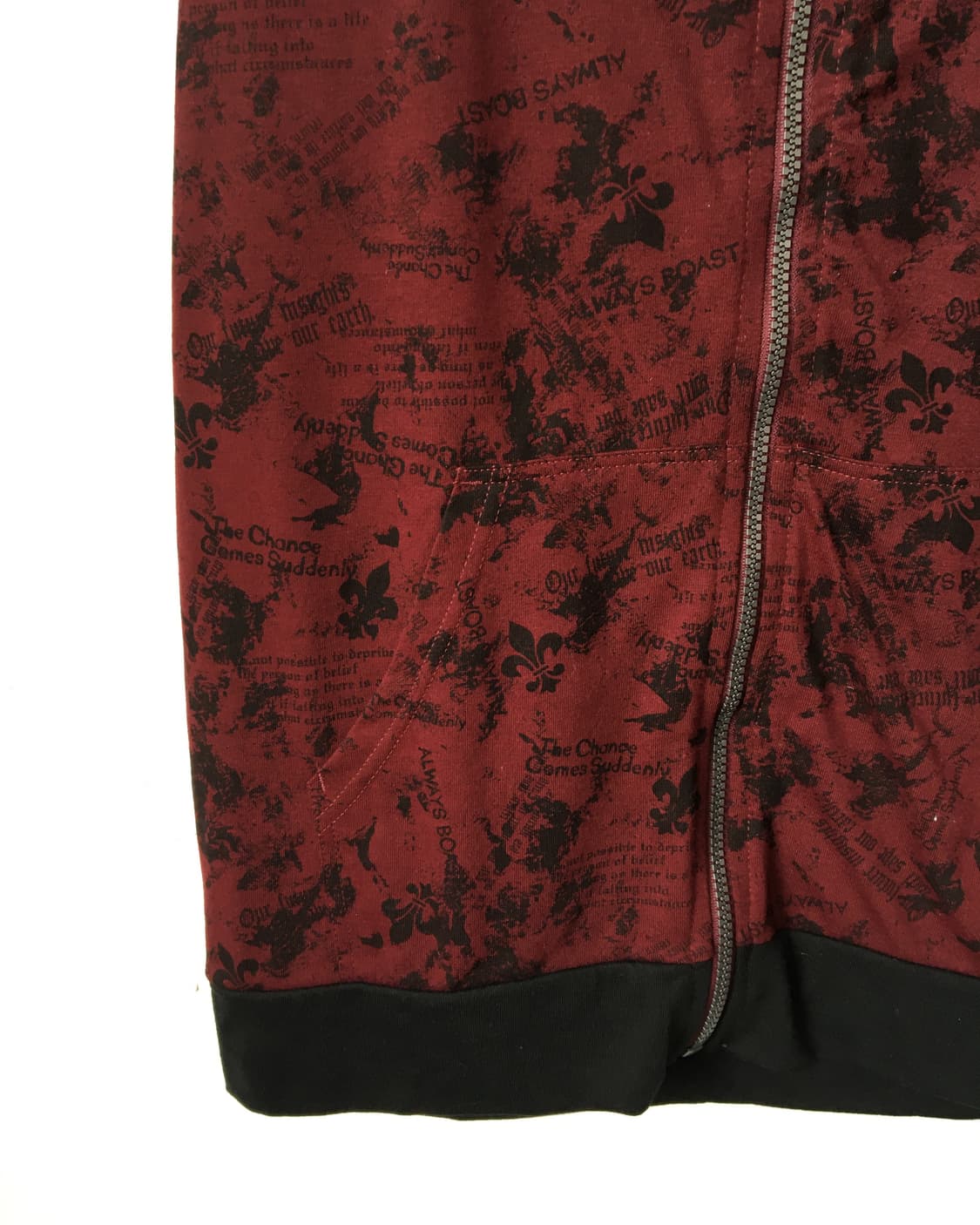 Full printing pattern point hood vest 상품이미지5