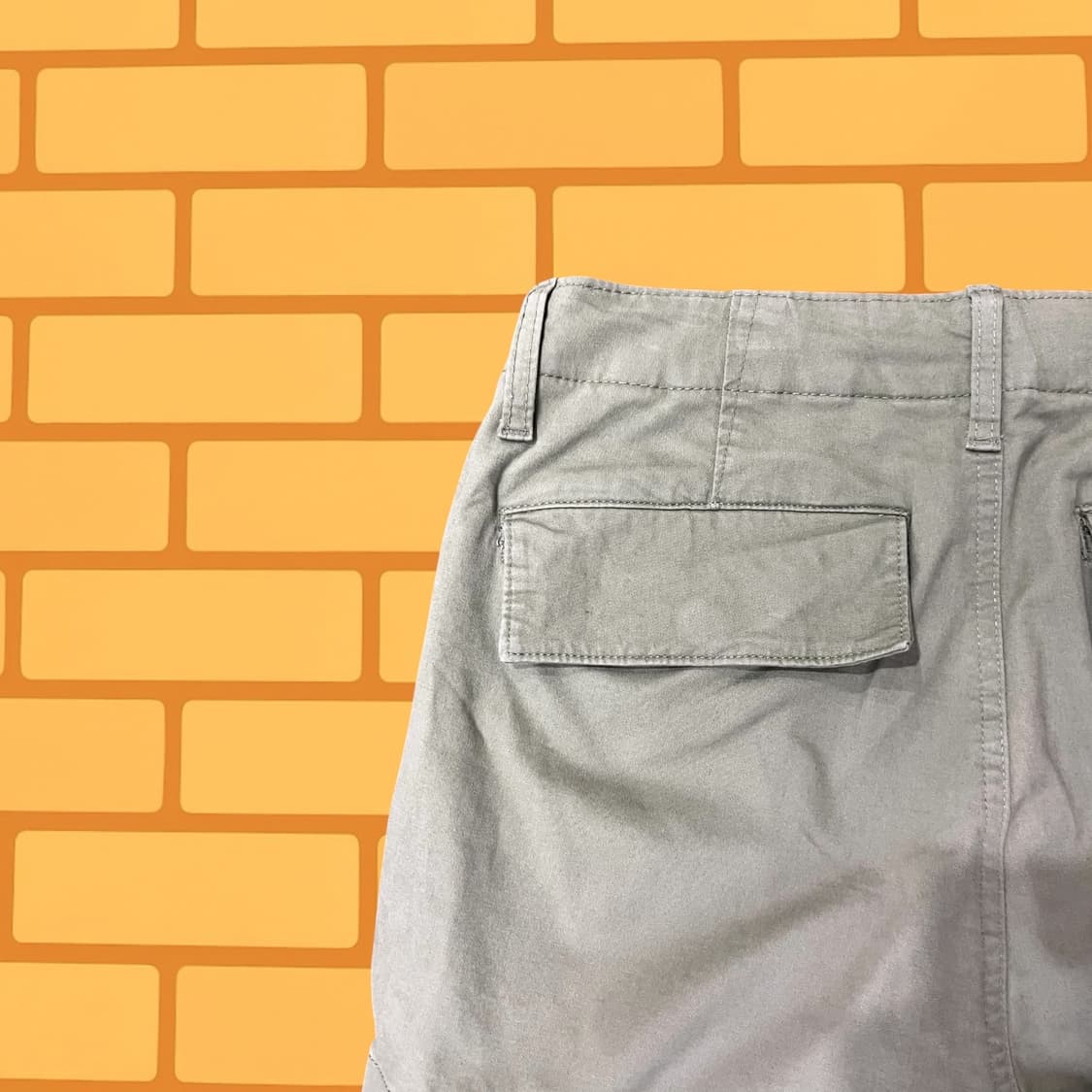 밀리터리 라이트 올리브 카고 팬츠 (32) 상품이미지5