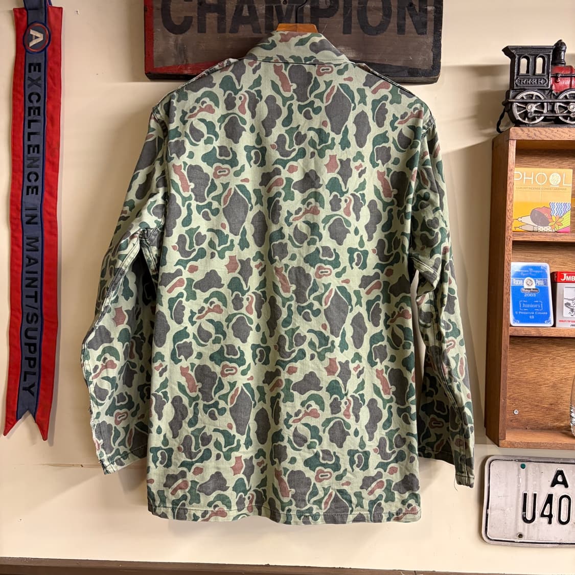 60s ROK DUCK HUNTER CAMO SHIRT 100-105 상품이미지5
