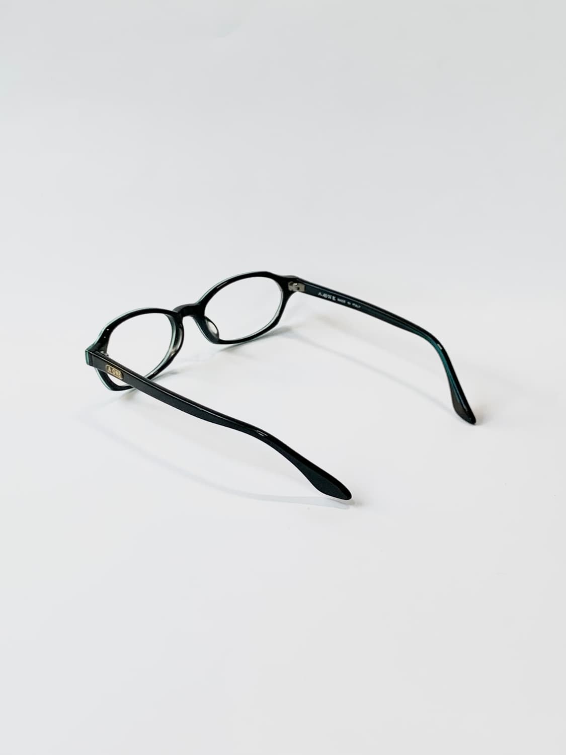 [픽키-645] 딥그린 아세테이트 안경 클래식 오벌 데드스탁  상품이미지4