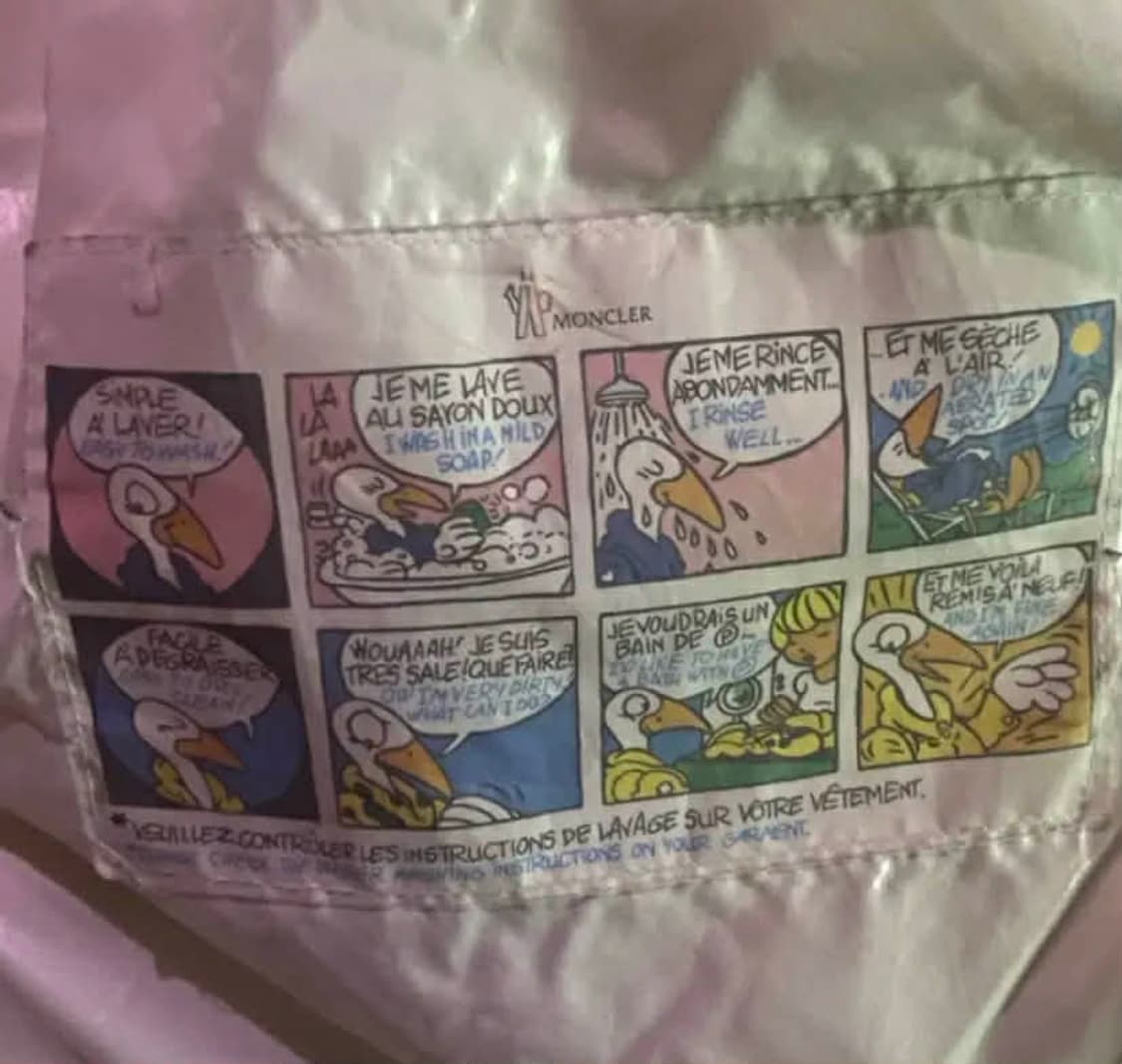 [정품 급매] 몽클레어 유광 패딩 화이트 풀구성품 상품이미지3