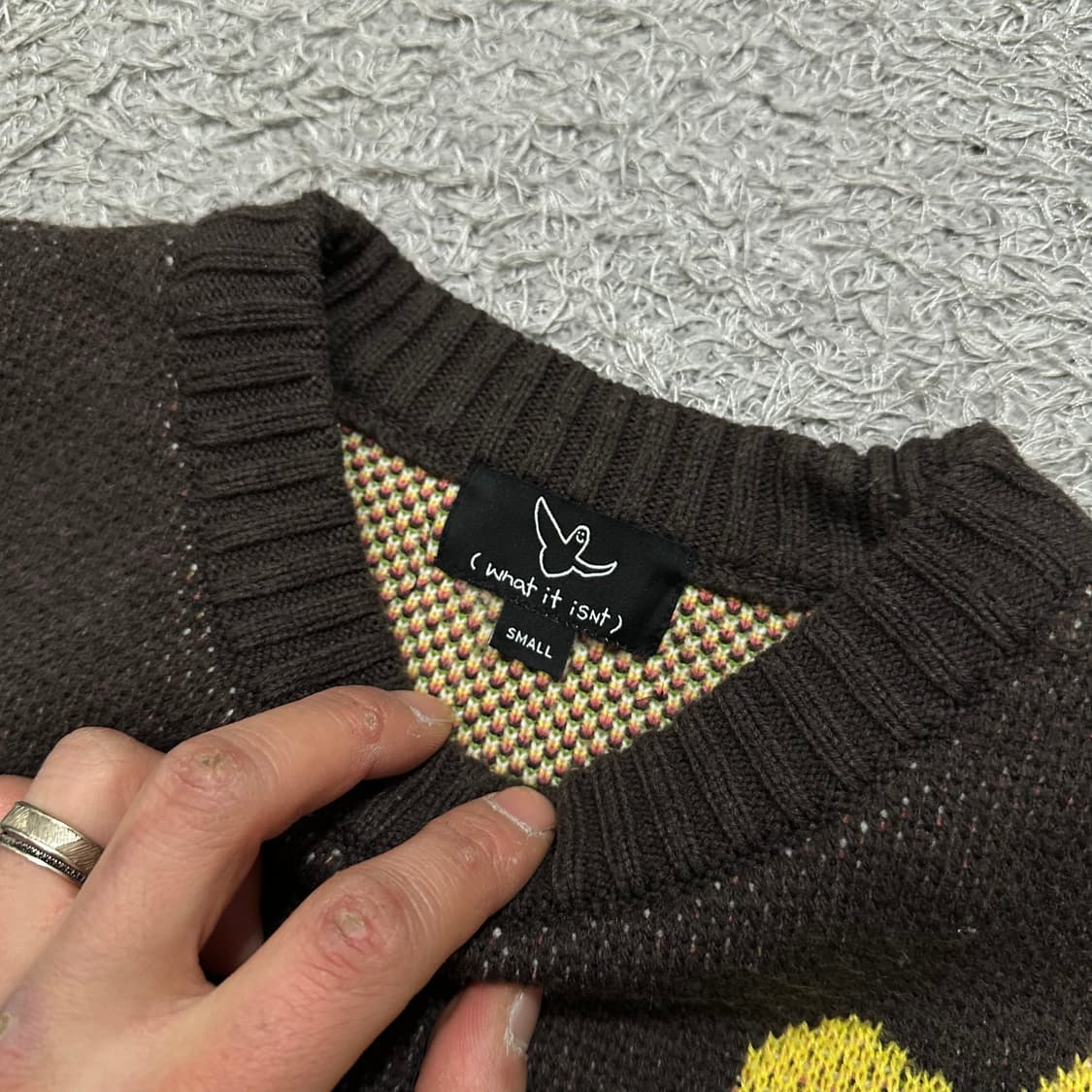 [95] 와릿이즌 니트 상품이미지3