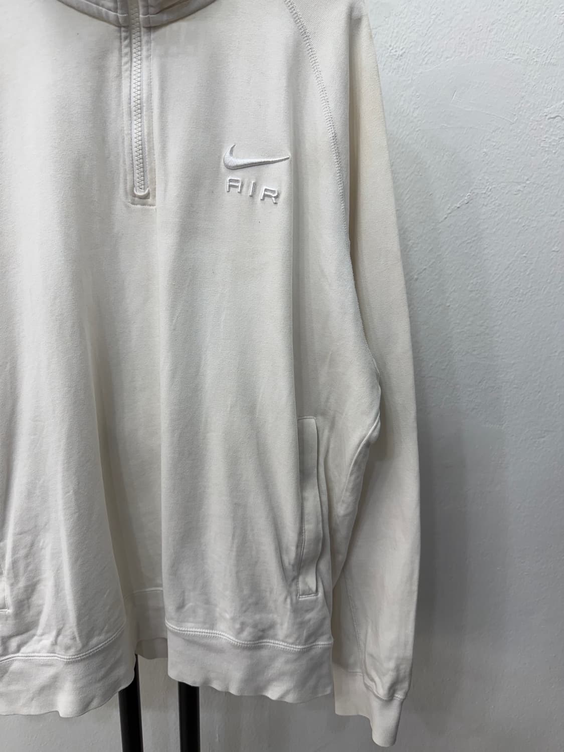 정품)나이키 남성 AIR 하프집업 맨투맨 L 상품이미지3
