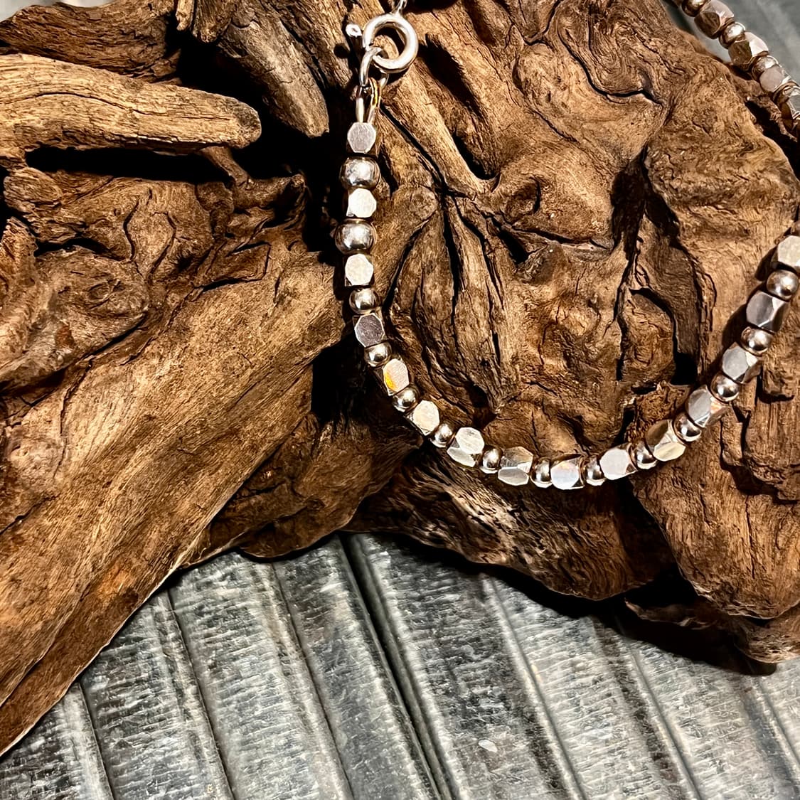 실버 비즈 팔찌 인디언주얼리 네이티브아메리칸 상품이미지2