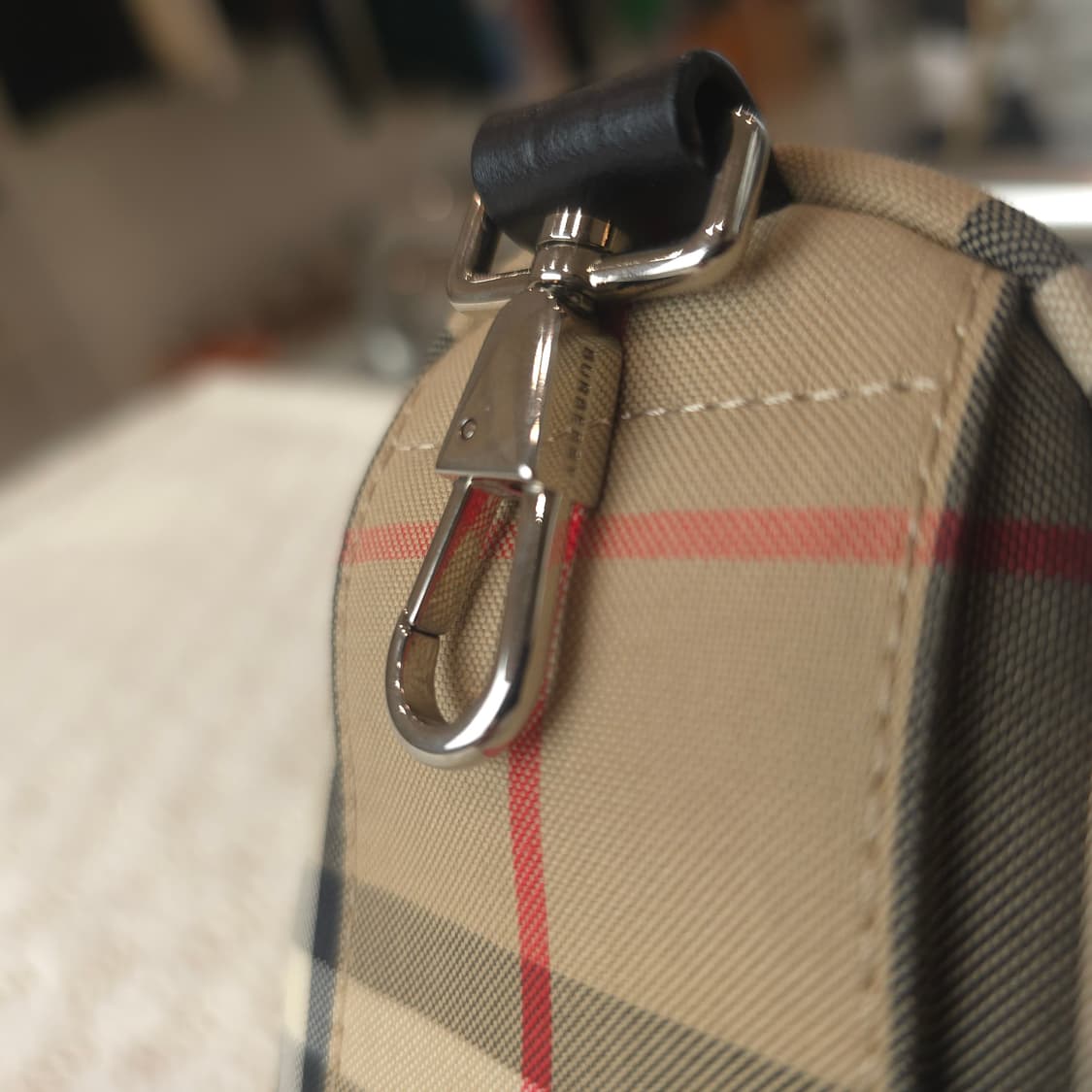[정품/중고] 버버리 미니 백팩 키링 / 백참 상품이미지5