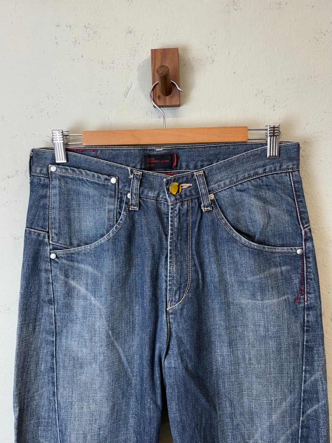 리바이스 빈티지 엔지니어드 워싱 데님 팬츠 상품이미지3