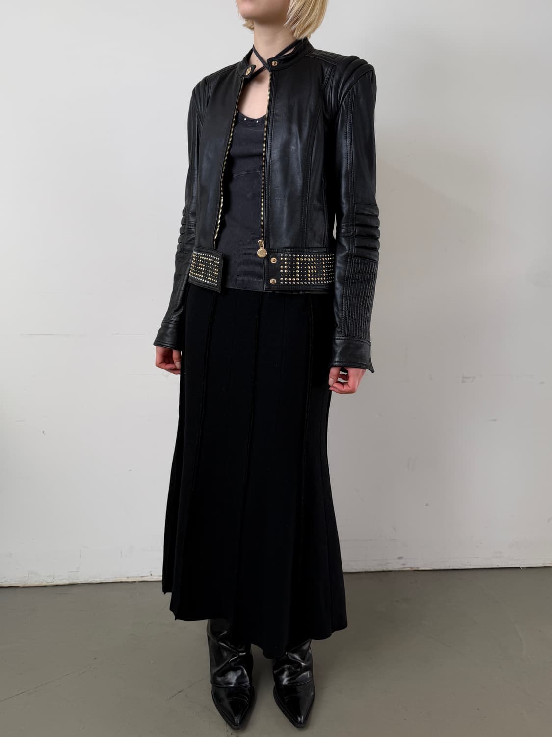 Versace for H&m Stud leather jacket 상품이미지2