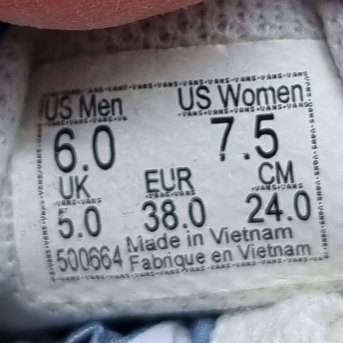 반스 컴피쿠시 티어체크 여성스니커즈240 상품이미지6