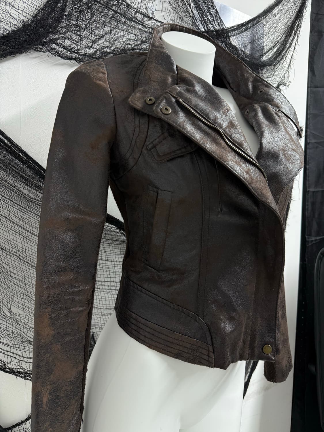 00s grunge pattern jacket 상품이미지2