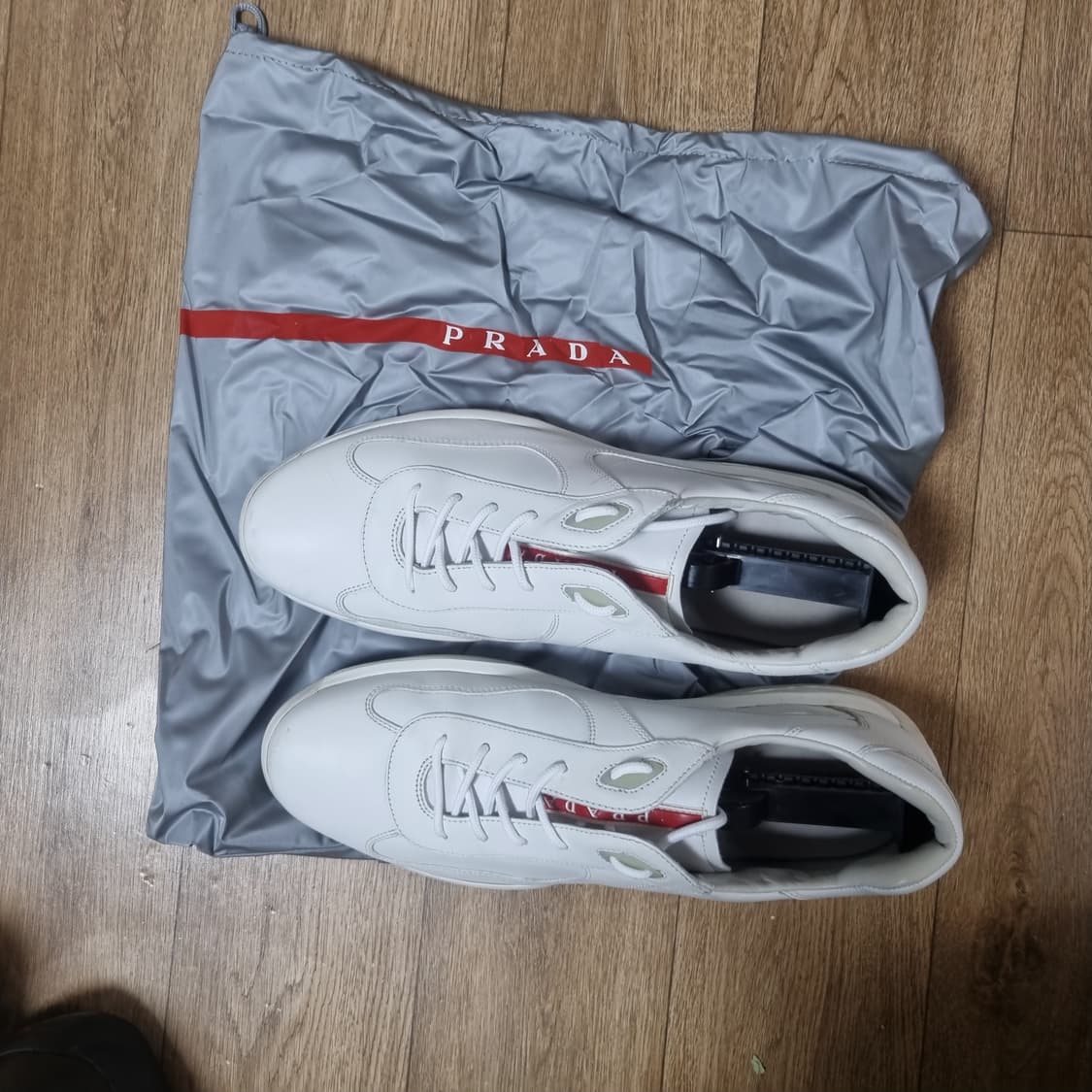 프라다 아메리칸컵 화이트 레더 11 상품이미지7