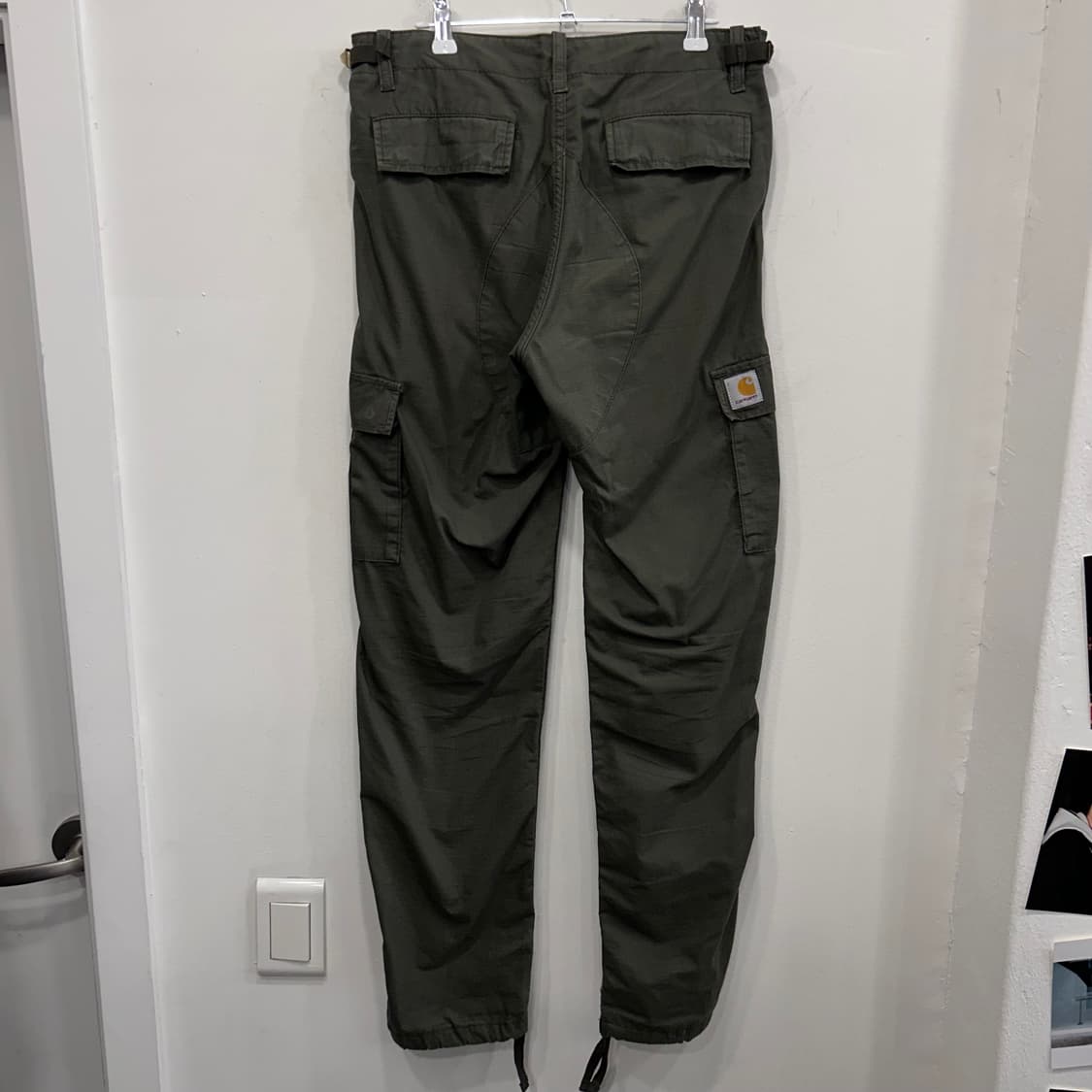 칼하트 WIP 립스탑 슬림핏 카고 워크팬츠 상품이미지5