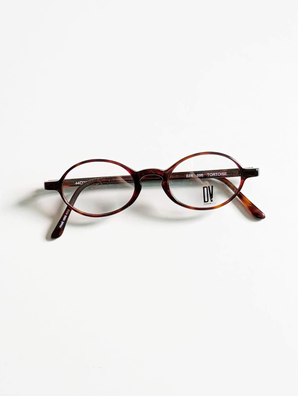 90s DEJAVU 톨토이즈 오벌 뿔테 빈티지 안경 상품이미지2