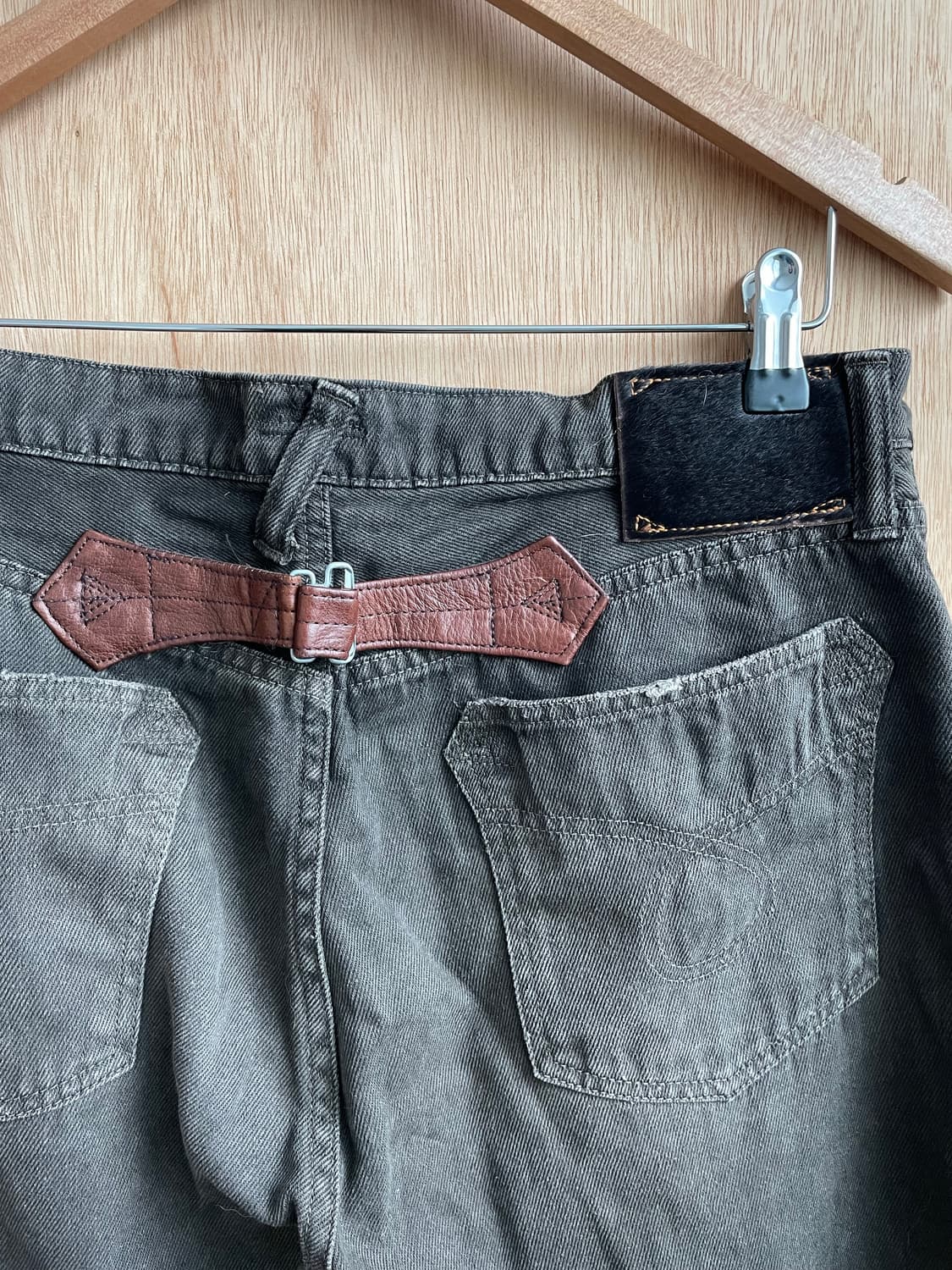 캐피탈 신치백 플레어 데님팬츠 상품이미지7