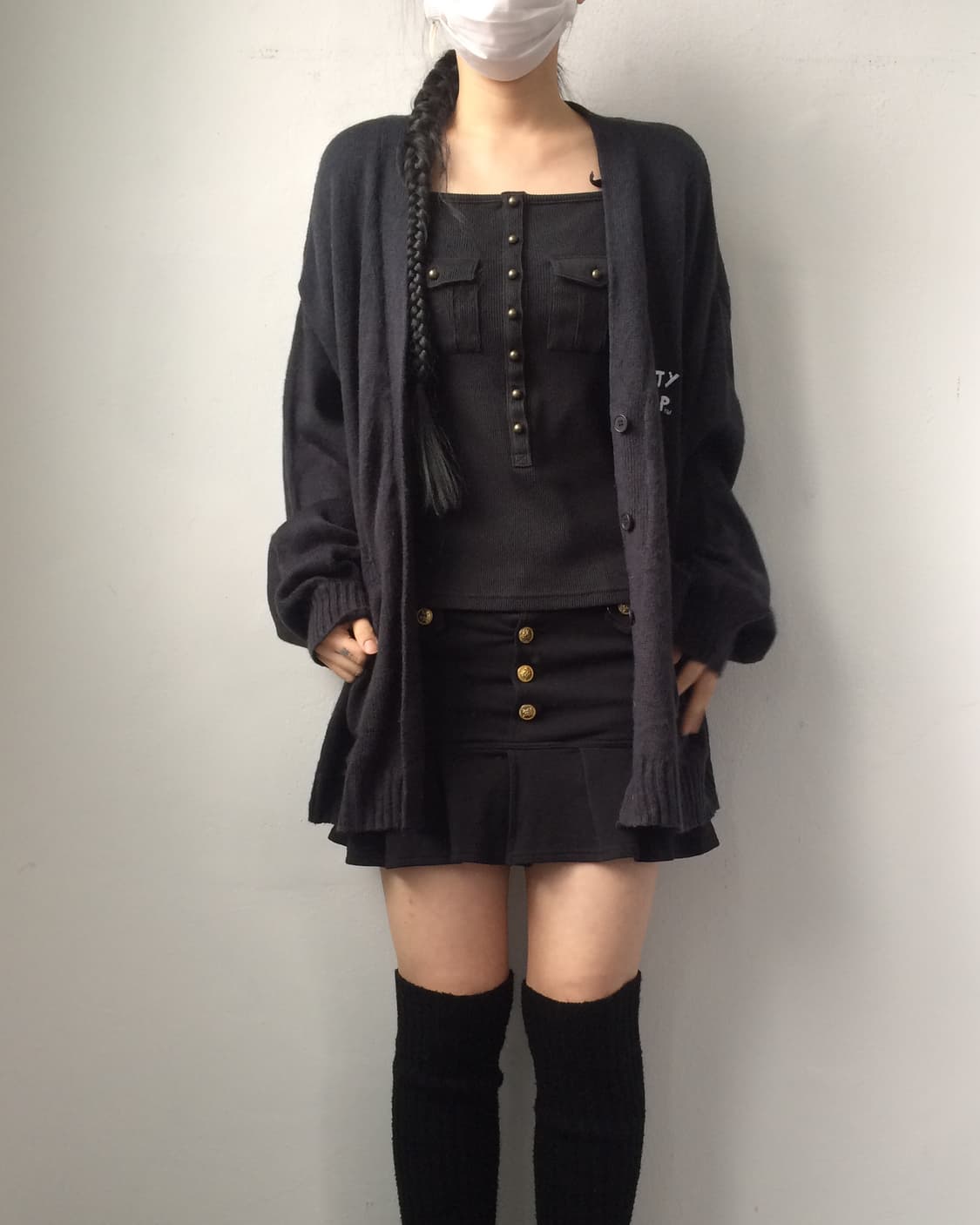 Betty boop knit cardigan 상품이미지4