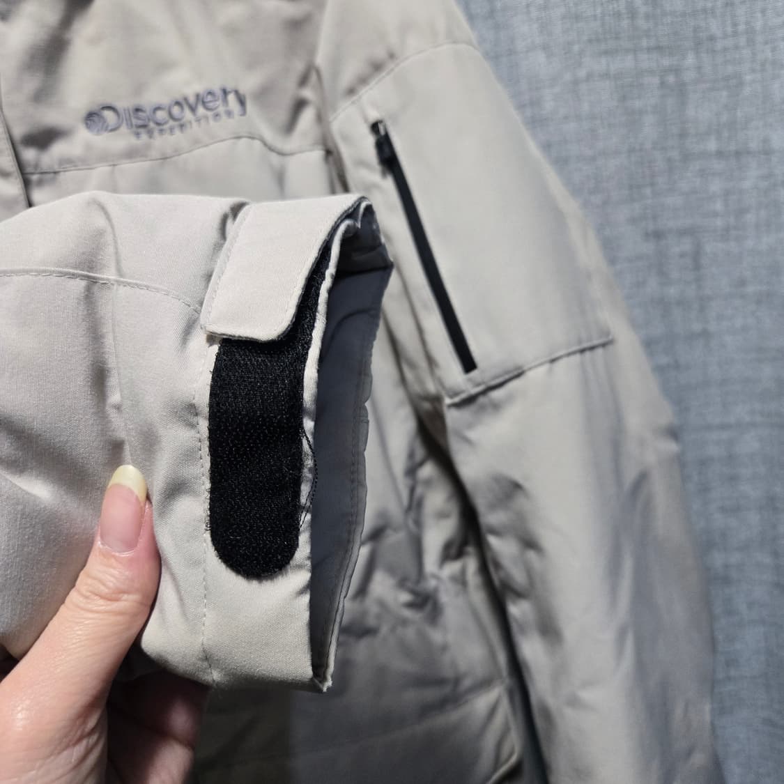 디스커버리 익스페디션  여성 마운틴쿡 구스다운 너구리털 패딩  상품이미지6