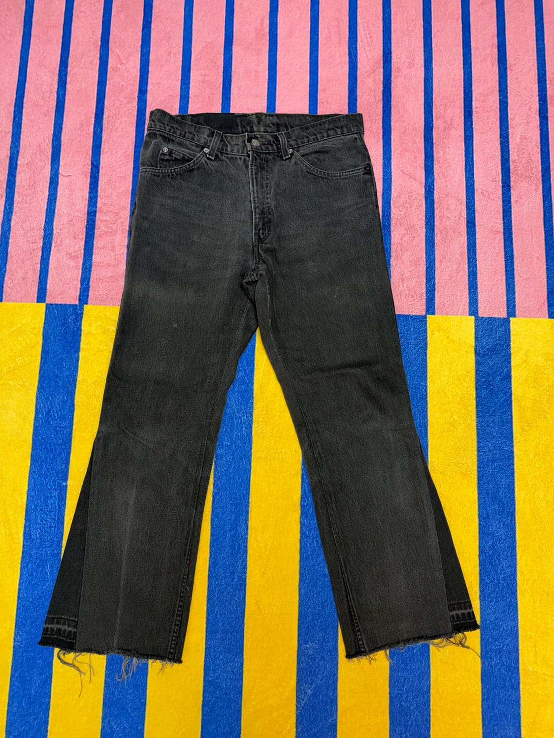 리바이스 550 오렌지탭 블랙데님 부츠컷 30 size 상품이미지1