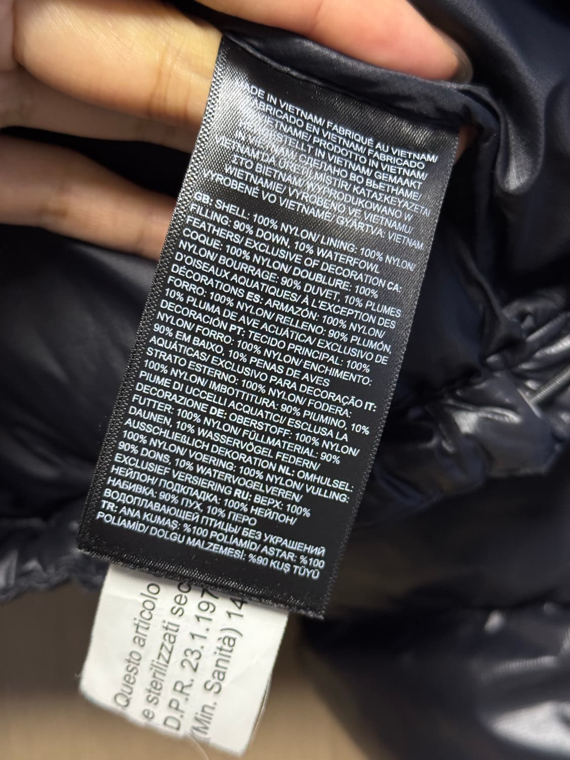 노스페이스 크롭 패딩 M 상품이미지4