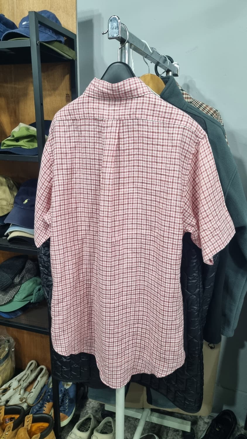 (브룩스브라더스) 체크 반팔 마셔츠 100~105(m) 상품이미지3