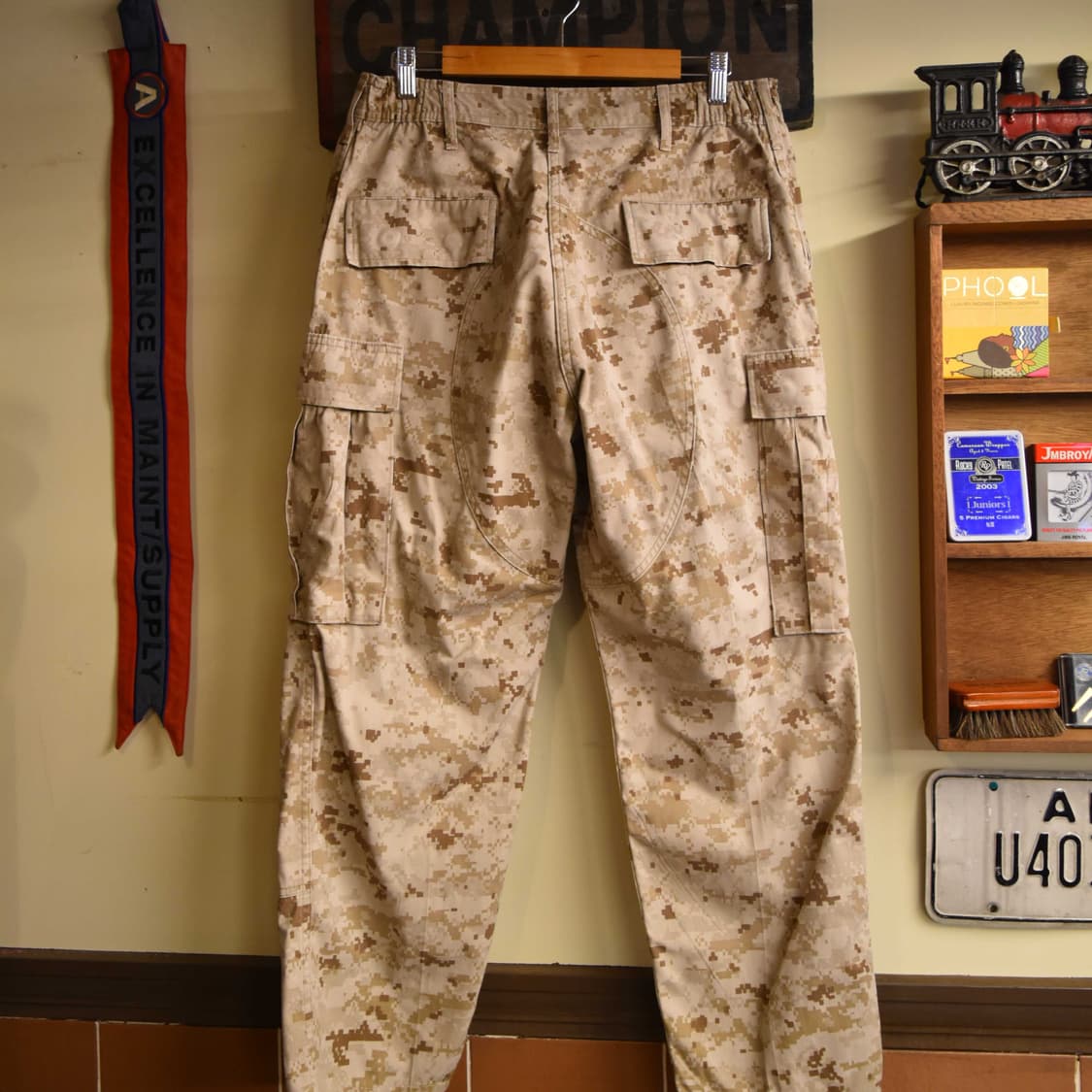 미해병대 오리지널 데저트 MARPAT 팬츠 MR (31-35인치) 상품이미지8